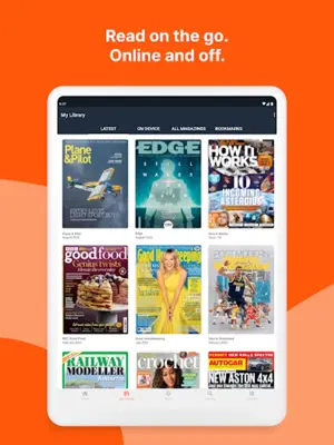 Pocketmags Magazine Newsstand android App screenshot 1